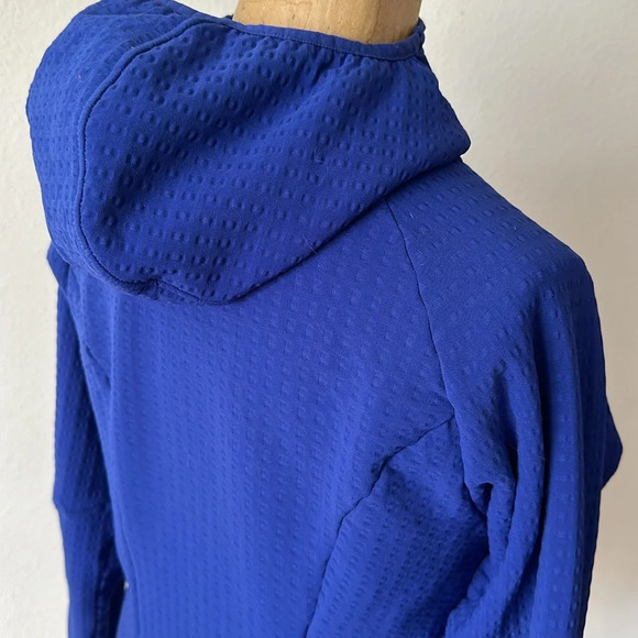 Patagonia sz S R2 Techface Fleece Blue Hoody Jacket blue zip front hooded - Picture 4 of 8